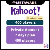 Kahoot+ MAX Premium Account Up to 400 players per game