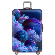 luggage luggage cover 2024 Autumn Elastic Luggage Case Luggage Protective Cover Travel Rod Luggage J
