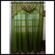 Theza Curtain --2 panels 112 inches wide x 81 inches high