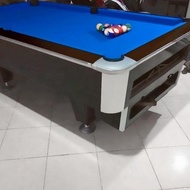 TERJAMIN ASLI MEJA BILLIARD MURREY 7 FT / 7 FEET MARMER HITAM + BOLA