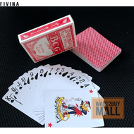 扑克牌 魔术 696 Qiumudan Casino Poker Magic Playing Card 52 + 2 Joker Deck Plastic Coated High Quality Du
