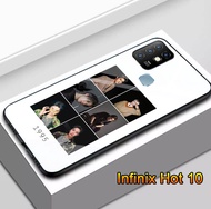 Softcase Glass for Infinix Hot 10 | GK24 | Case Hp Infinix Hot 10 | Case Infinix Hot 10 | Kesing hp