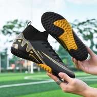 High Quality Mens Soccer Shoes Non-slip Turf Soccer Cleats for Kids Tf/fg Training Football Boots Sr