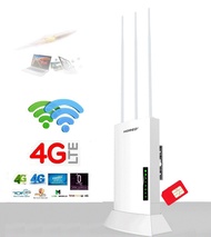 4G Lte Wifi Router ใส่ซิม ปล่อย Wifi เสาสัญญาณ 4G 3 เสา ถอด เปลี่ยน เสา ได้ External High Gain Omni 