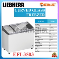 LIEBHERR EFI-3503 Curve Glass Freezer/Freezer Kaca Cembung/Freezer Box