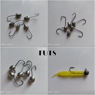 Naked Jighead / Bullet Jighead / 5pcs / pack
