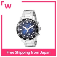 TISSOT Men's TISSOT Sea Star 1000 Chronograph Blue dial with bracelet T1204171104101 [].