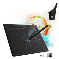 GAOMON S620 Pen Tablet & 1-Finger Gloves- Graphics Drawing Tablet for Digital Drawing/ 2D 3D Animati