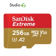 การ์ดหน่วยความจำ SanDisk Extreme microSDXC V30 U3 C10 A2 170MB/s R 80MB/s W Red-Gold by Studio7 by S