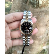 PROKING SILVER GOLD ANALOG BOY SIZE MEDIUM SIZE WATCH WITH DATE