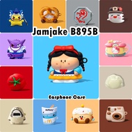 【Original boutique】For Jamjake B895B Case Casing Soft Silicone Cool Tide Cartoon Earphone Case Cover