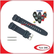 Tali Jam Tangan Casio AE1000 WS200 WS210 SGW300 SGW400 SGW450 SGW500 Free Pen