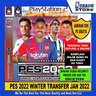 Kaset PS2 PES 2022 Terbaru / New Transfer Januari 2022