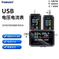 DC 4.5~36V 0-8A Digital Display Voltage Current Capacity Tester USB Type-C Interface Multi-Function