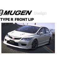 ! Honda Civic fd type r mugen front lip for ori pp type r bumper