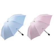 UPF50 Umbrella, UV Black coating umbrella, Manual umbrella, 3 fold umbrella