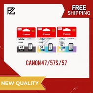 Canon PG-47 (15ML) CL-57 (13ML) CL-57s (8ML)  E410 E470 E4270 E4570 E3370 PG47 CL57 CL57s