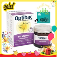Men vi sinh Optibac tím Probiotics For Women cho phụ nữ hỗ trợ phụ khoa lọ 30 viên của Anh