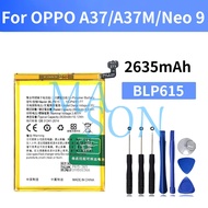 Linshun blp615 battery for oppo A37 A37m A37f A37T Neo9 replacement phone batteries