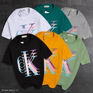 C.K men's short-sleeved T-shirt (AT444) 4-way Cotton - VNXK men's t-shirt