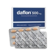 DAFLON 500MG BUASIR / KECUT BENGKAK BUASIR