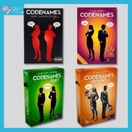 [Premium Version] Codenames Boardgame Game Set - Codenames Picture Words Duet Deep Under Cover Engli