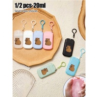 20ml Portable Card Spray Bottle 0.68 Oz Card Perfume Sprayer, Funny Cute Capybara Design, Perfume Is
