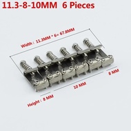 【Made in Japan】1 Set (6/7 Pieces) Titanium Alloy (TC4) Electric Guitar Vintage Bridge Saddle