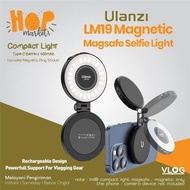 ULANZI LM19 MagSafe Pocket LED Light for Smartphone hp (Lamp Ring Light Seflie Portable Magnet LM