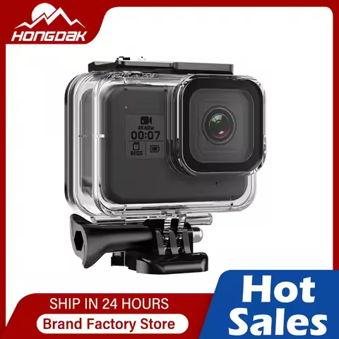 For GoPro Hero 8 Black Waterproof Case Housing Diving Protective Underwater Dive Cover 60M For Go Pr