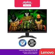LENOVO GAMING MONITOR G27-20 FHD 144hz 3ms / G27Q-30 QHD 1ms 165hz - 27" Inch VA Panel, 99% sRGB, DP