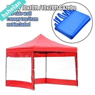 HSHELANXB Gazebo Sides Marquee Outdoor Side Wall 3x3M Awning Waterproof Canopy