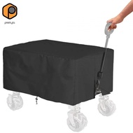 prettyia Wagon Cart Cover Dustproof Sturdy Protective Covers with Storage Bag Wagon Rain