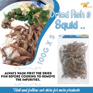 Dried Fish Dilis Large 500g / 1kg Dried Anchovies / Gourmet Dried Fish / Sun-Dried / Filipino dilis
