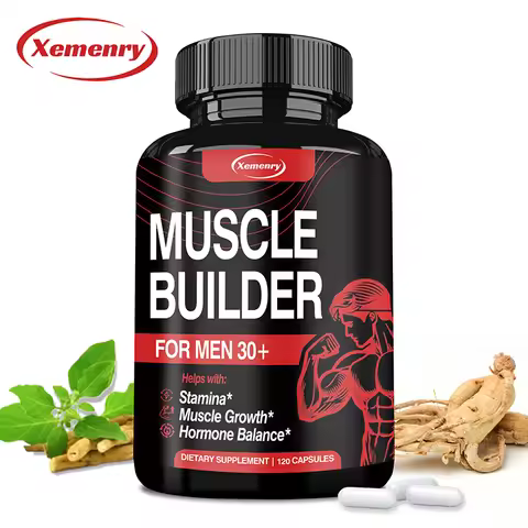 Muscle Builder Supplement - Muscle Mass Increase, Anabolic Activity Support, Muscle Development, Inc