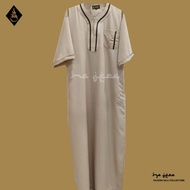 JUBAH LELAKI l JUBAH MUSLIM MOROCCO | JUBAH KAIN COTTON JAPAN