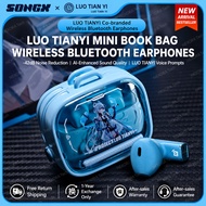 SONGX Luo Tianyi Semi In-Ear Bluetooth Earbuds ANC Wireless Earphones Anime IP Collaboration Headset