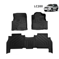 Auto Floor Mats For Toyota Land Cruiser LC200 2016-2022 CarPets Floor Mats Car Accessories 3D Car Ma