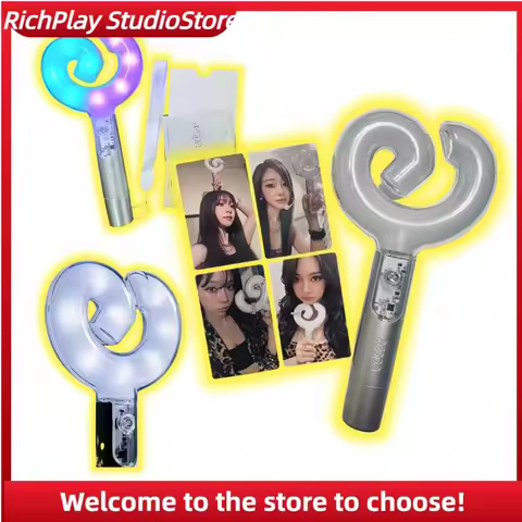 InStock Aespa 2 Generation Lightstick Bluetooth Concert Support Glow Stick Fan Collection Idol Merch