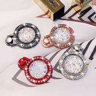 【Worth-Buy】 Diamond-studded Pearl Gem Metal Pocket Watch Mobile Phone Ring Holder Stand Ring Holder 