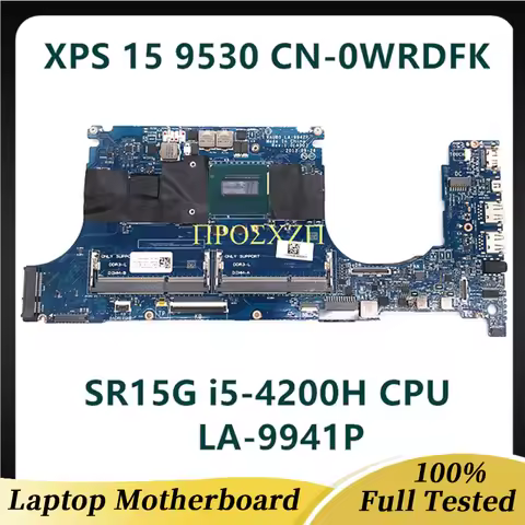 LA-9941P For DELL Precision M3800 XPS 15 9530 Laptop motherboard with CPU i5 i7-4TH GPU GTX750M K110