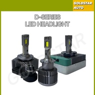 LED Headlight Bulb D1S D2S/R D3S D4S/R D5S D8S 6000K 2PCS D-Series Car HID Replacement Super Bright 