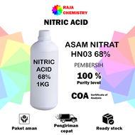 Nitric Acid 1kg / Asam Nitrat / Belgia 68% / HNO3 / Nitric Murah