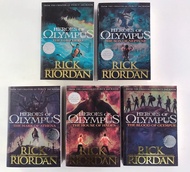Heroes of Olympus Complete Collection Paperbak 5 Books Set English book for 10 yrs up