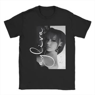 Ayliva T-Shirt Harajuku Vintage Style Men's Cotton Round Neck Large Size Cool Short-Sleeved Shirt