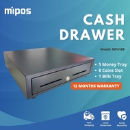 Cash Drawer POSMAC Heavy Duty / 5 Bills 8 Coins Cashier Drawer / POS Cash Register / Cash Drawer Box