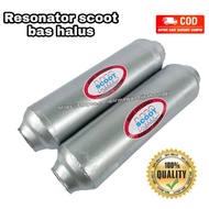 Resonator Knalpot Mobil Manual Matic Scoot Suara Bas halus katalis