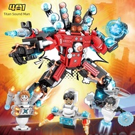 toys for boys lego robot Versi besar monitor lelaki Titan wanita pembesar suara tandas lelaki TV ora