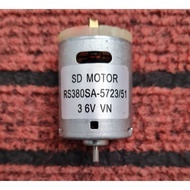 Dinamo motor 380 RS380 RS380SA 5723/51 3.6V - 5V 16000RPM