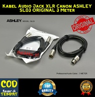 Kabel Jack XLR CANON ASHLEY SL03 SL 03 ORIGINAL KABEL MIC MIXER POWER